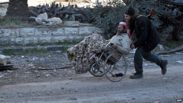Getting A Helping Hand to Escape Besieged Homs